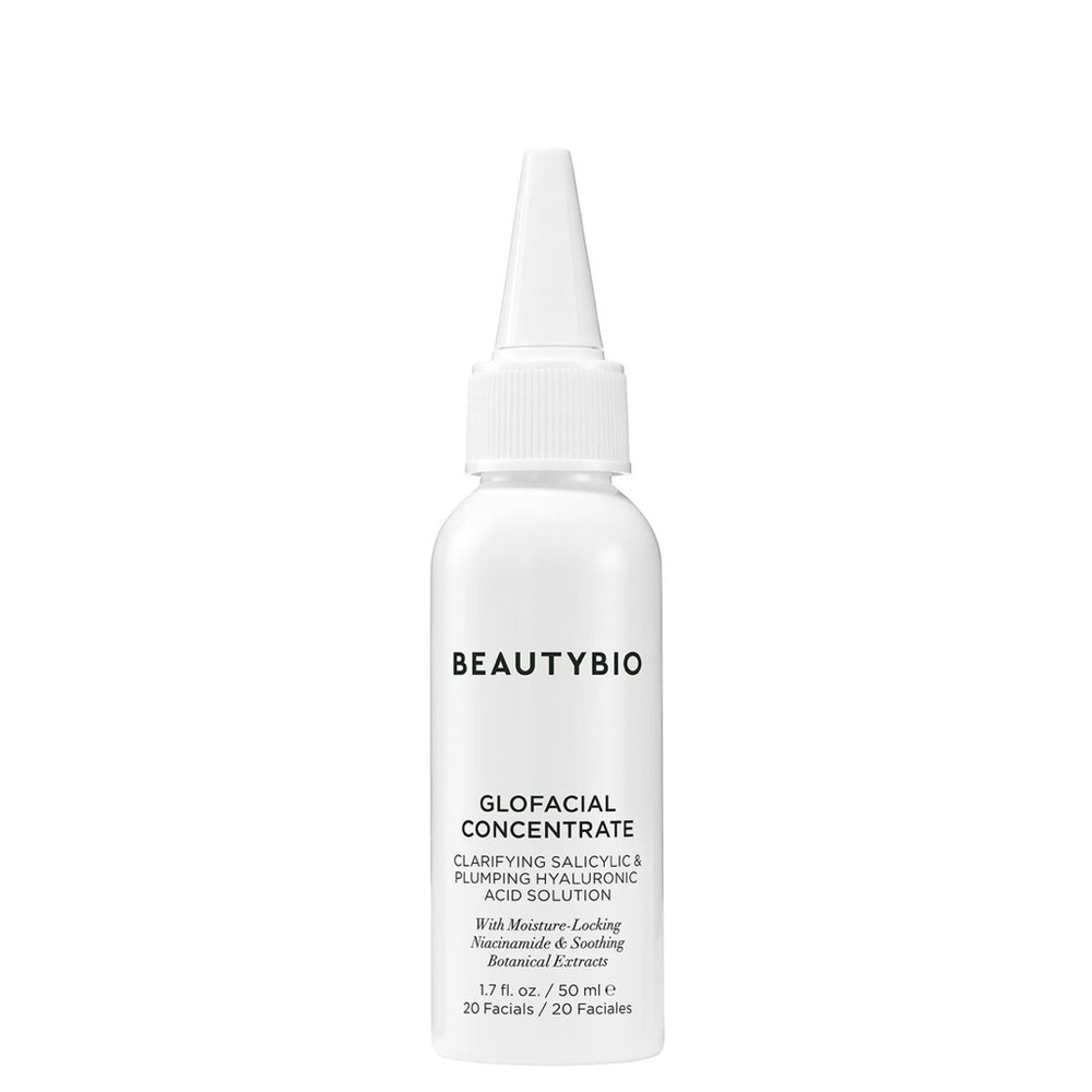 X2  Beautybio Glofacial Concentrate Clarifying Plumping Hyaluronic 1.7 oz